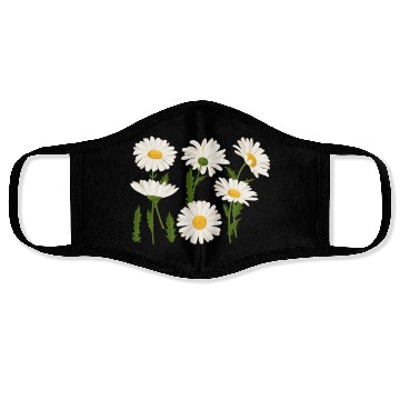 Discover Marguerites Daisy Summer Daisies Flower Garden Face Masks