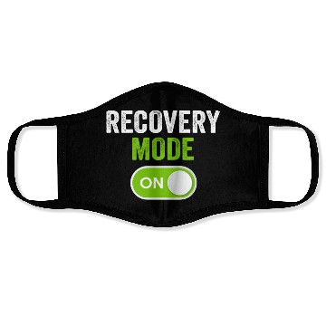 Discover On Recovery Mode Get Well Soon Bone Injury Face Masks