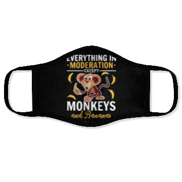 Discover Orangutan Monkey Chimpanzee Monkey Lover - Funny M Face Masks