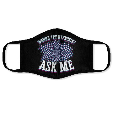 Discover Wanna Try Hypnosis Psychology Sleep Hypnotist Face Masks