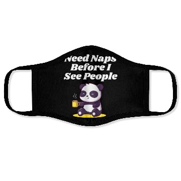 Discover Need Naps Before I See People Introvert Nerd Antis Face Masks