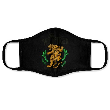 Discover Tiger Cat Animal Gift Idea Face Masks