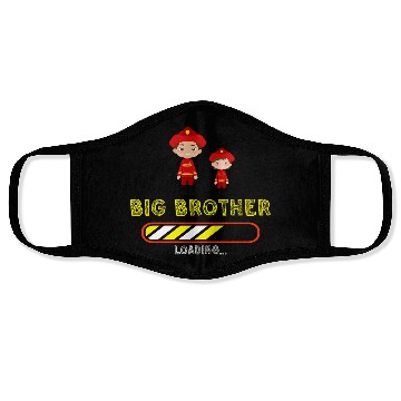 Discover Big brother fire truck fireman 2023 Face Masks