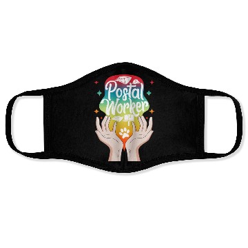 Discover Mailman Face Masks, Postal Worker Face Masks, Cute Mail