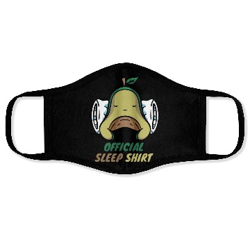 Discover OFFICIAL SLEEP Face Masks - funny sleep design