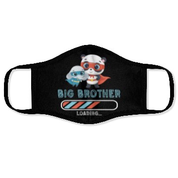 Discover Big brother super hero panda elephant 2023 Face Masks