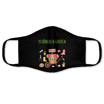 Discover Garden Funny Quote Hobby Gardener Gift Idea Face Masks