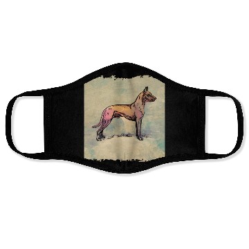 Discover vintage Great Dane dog Face Masks