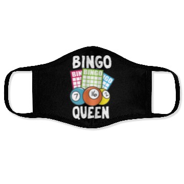 Discover Bingo Queen Face Masks