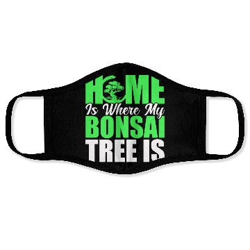 Discover Bonsai Tree Owner Gift Bonsai Tree Gardening Face Masks