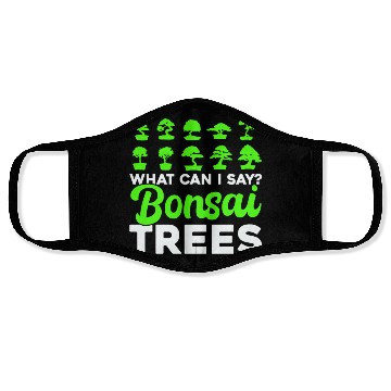Discover Bonsai Tree Owner Gift Bonsai Tree Gardening Face Masks