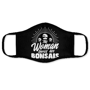 Discover Bonsai Tree Owner Gift Bonsai Tree Gardening Face Masks