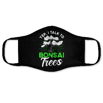 Discover Bonsai Tree Owner Gift Bonsai Tree Gardening Face Masks