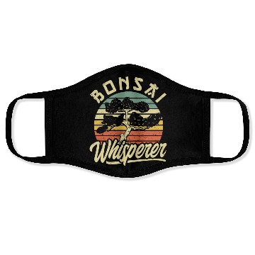 Discover Bonsai Tree Owner Gift Bonsai Tree Gardening Face Masks