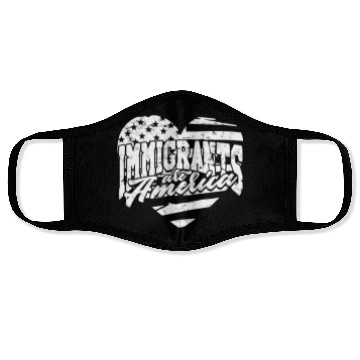 Discover US Immigrant Indigenous USA Immigrants america Face Masks
