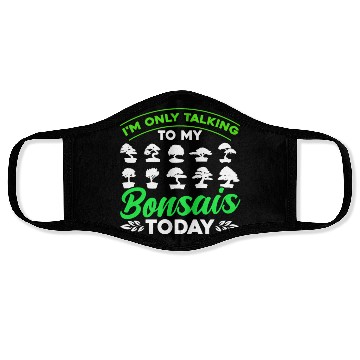 Discover Bonsai Tree Owner Gift Bonsai Tree Gardening Face Masks