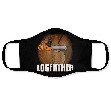 Discover chainsaw Logfather Lumberjack Face Masks