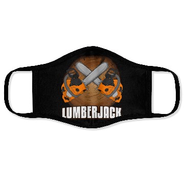 Discover chainsaw Lumberjack Face Masks