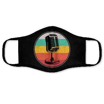 Discover Karaoke Singer Microphone Vocalist Face Masks