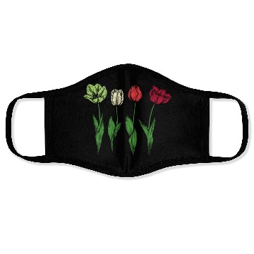 Discover Tulip Gardening Tulips Face Masks