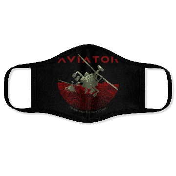 Discover Aviator Apache Helicopter Face Masks