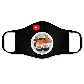 Discover Sushi Lover Face Masks