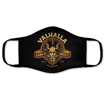 Discover Valhalla Brewing Face Masks