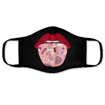 Discover Daycare Teacher Lips Face Masks