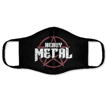 Discover Heavy Metal Music Band Genre Bass Face Masks