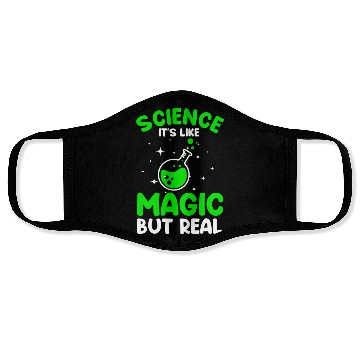 Discover Cool Science For Men Women Science Is Real Magic Face Masks