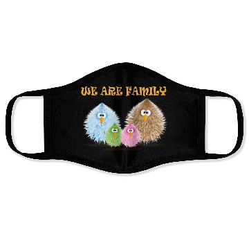 Discover we are family 2 Face Masks