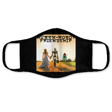 Discover Robot Friendship Face Masks