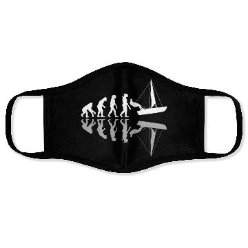 Discover Sailing Human Evolution Sailboat Sailor Sail Face Masks