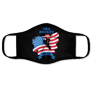 Discover USA Hockey squad Face Masks