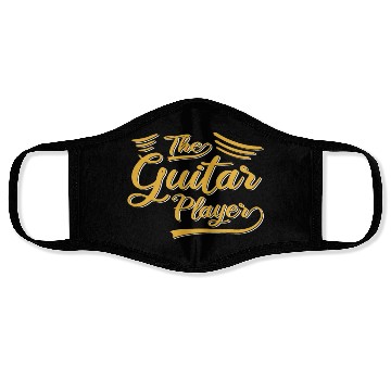 Discover the guitar player Face Masks