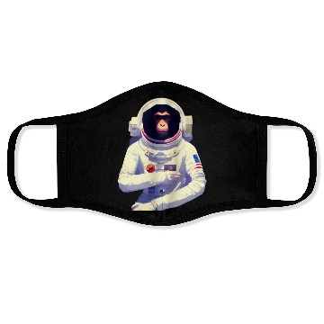 Discover Astronaut Ape Space Face Masks