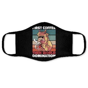 Discover Alpaca Alpaka Coffee Sunglasses Face Masks