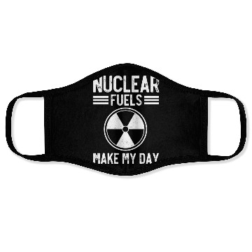 Discover Nuclear Engineer, nuclear, science Face Masks