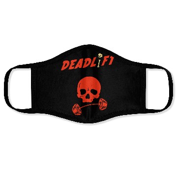Discover Deadlift Workout Skull Face Masks