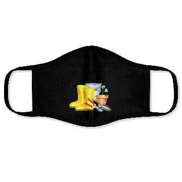 Discover Garden Funny Quote Hobby Gardener Gift Idea Face Masks