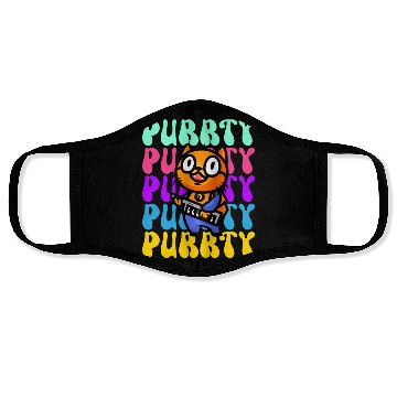 Discover Purrty Piano Cat Musician Musical Pianist Music Face Masks