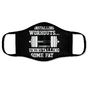 Discover Installing Workout Gym Lover Exercise Face Masks