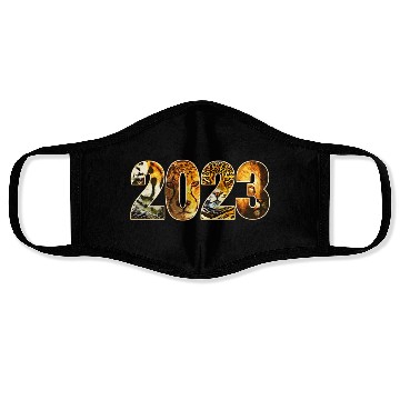 Discover 2023 WILD CAT DESIGN TIGER, CHEETAH, JAGUAR, LION Face Masks