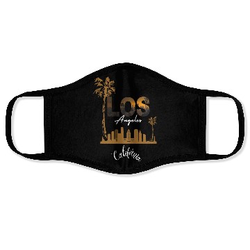 Discover Angeles-LOS----losangeles Face Masks