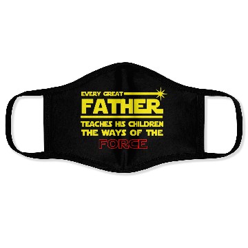 Discover Every Great Father Force Face Masks