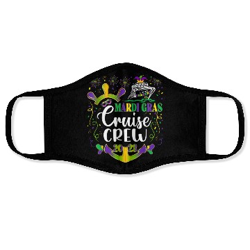 Discover Mardi Gras Cruise 2023 New Orleans Carnival Vacati Face Masks