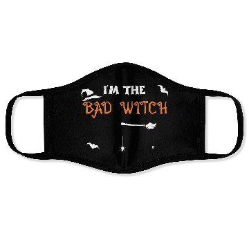Discover I'm The Bad Witch - Halloween Face Masks