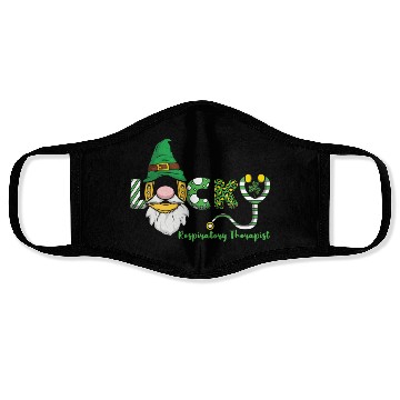 Discover Lucky Respiratory Therapist Saint Patricks Face Masks