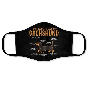 Discover 10 Reasons To Love My Dachshund Face Masks