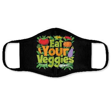Discover Eat Your Veggies Face Masks
